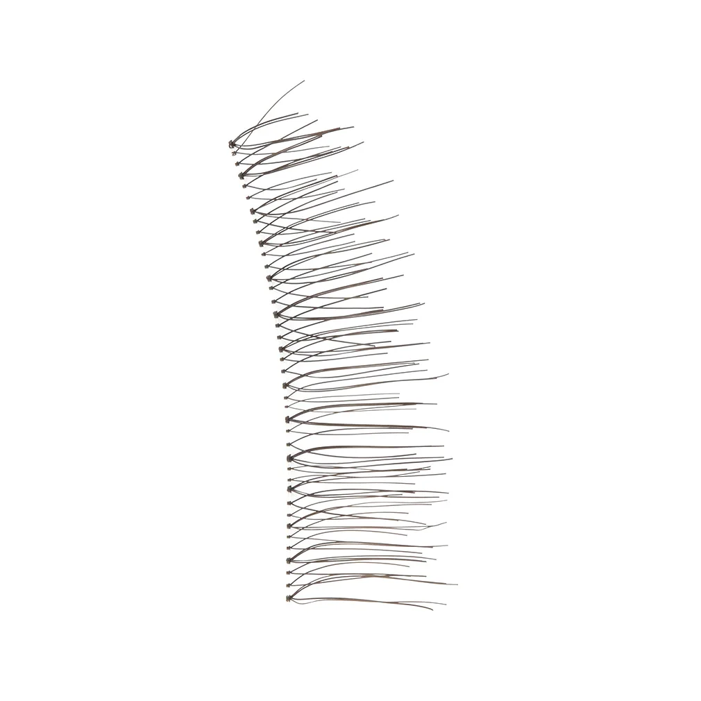 10 Pairs Reusable Handmade Fake False Eyelash Lashes Natural Transparent Stem Black Korean Style Professional Make-up 10 Pairs Reusable Handmade Fake False Eyelash Lashes Natural Transparent Stem Black Korean Style Professional Make-up