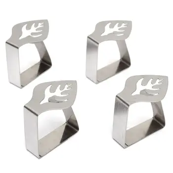 

Tablecloth set of 4 Stainless steel tablecloth Tablecloth holder NEW Pattern: Sheet