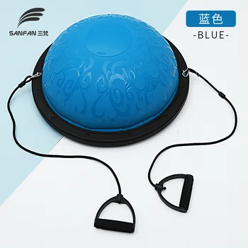 

Wave Speed Ball Fitness Ball Weight Loss Balance Ball Hemisphere Hemisphere Anti-skid Thickening Explosion-proof Yoga Ball