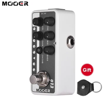 

Mooer M013 Matchbox Electric Guitar Effects Pedal High Gain Tap Tempo Bass Speaker Cabinet Simulation Accessories Stompbox