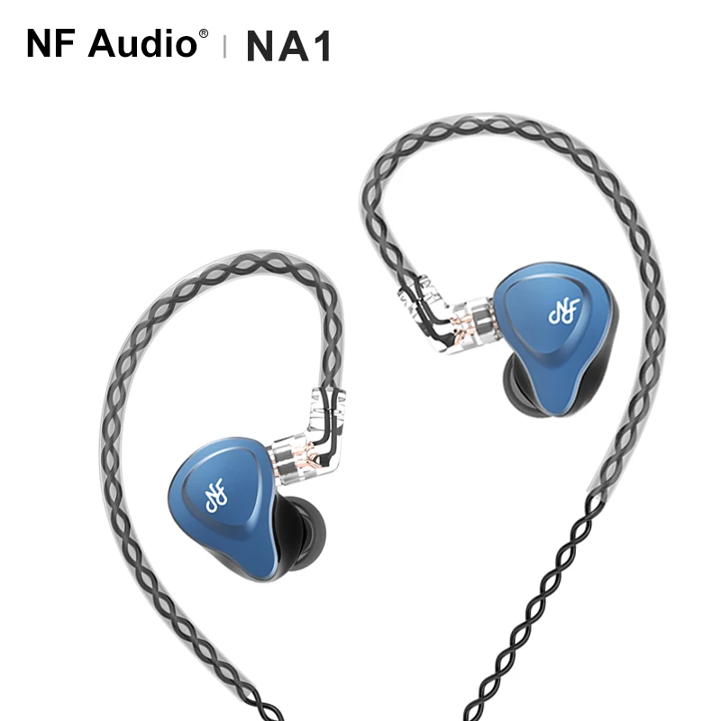 Внутриканальные наушники NF Audio NA1 Hi Fi сбалансированные динамические с двумя