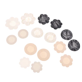 

10pcs Women's Men Invisible Breast Lift Cover On Bra Nipple Stickers Chest Stickers Adhesive Bra Nipple Covers Accessories