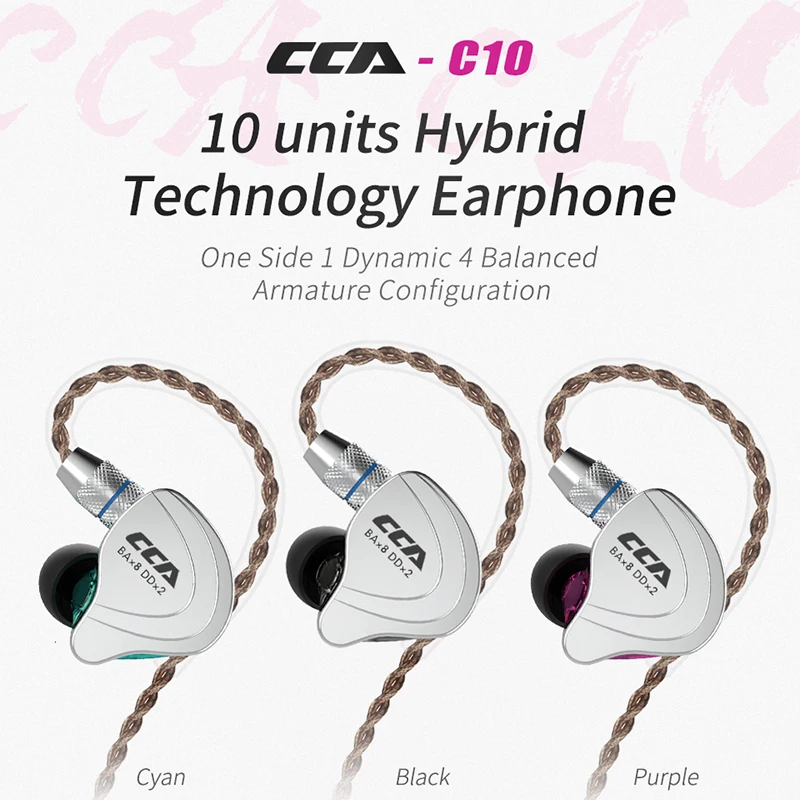 cca c10 in ear monitors