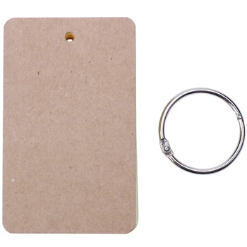 

Cute Kawaii Candy Color Blank Kraft Paper Memo Pads Portable Notepads Words Cards Kids Gift Stationery School Supplies