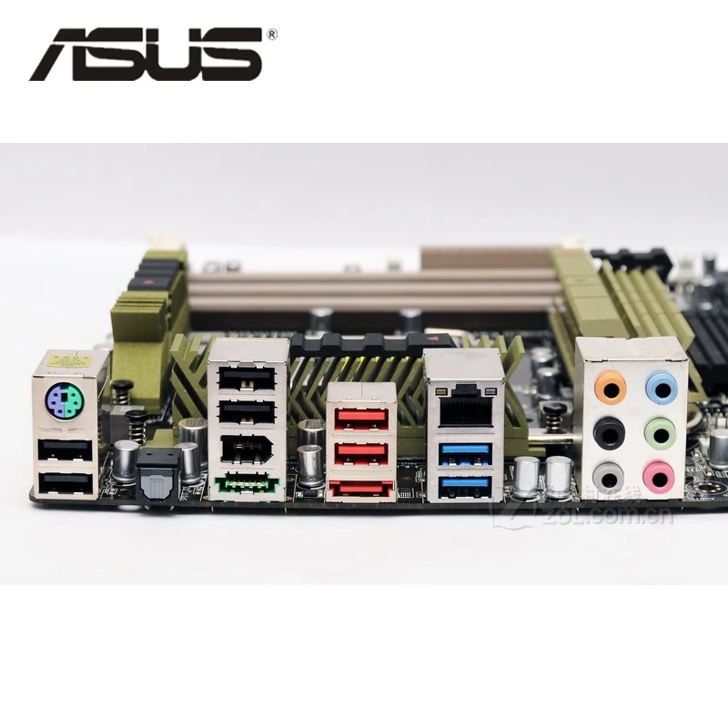 Оригинальная материнская плата ASUS SaberTooth X58 1866 МГц 1600 6 x DDR3 LGA 1366 материнская плата по стандарту ATX 24 ГБ PCI-E X16 для настольного компьютера