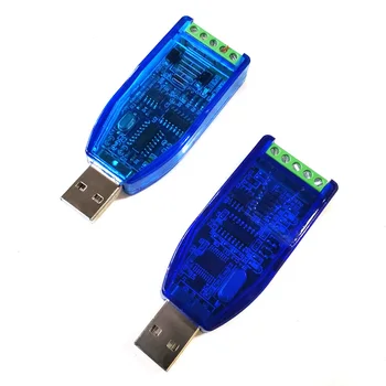 

Industrial-grade usb to RS232 RS485 communication module two-way half-duplex serial line converter TVS protection