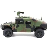 1/10 US Humvee 4x4 Military Truck 4WD 2.4G RC Alloy Car KFOR RTR KEYIGE HG-P408 4