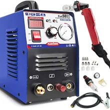 Machine à souder Plasma à Air PLASMARGON CUT50P, pilote Arc CNC, onduleur cc 110/220v pour usage domestique