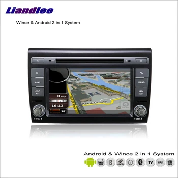 

Liandlee For FIAT Bravo 2007~2013 Car Radio BT CD DVD Player GPS Nav Navi Navigation Advanced Wince & Android 2 in 1 S160 System