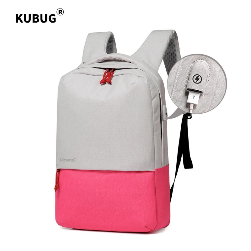 

KUBUG рюкзак для девочек-подростков, женский рюкзак с несколькими карманами, рюкзаки для путешествий, новый водонепроницаемый нейлоновый рюкзак, женская школьная сумка, книга Mochilas