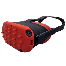 2 в 1 VR передняя сторона Portective чехол и межлицевая Подушечка Для лица Силиконовый чехол для Oculus Quest гарнитура