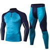 Fanceey High Collar Winter Thermal Underwear Men Long Johns Men Rashgard Shirt Leggings Warm Sport Compression Underwear Thermo 2