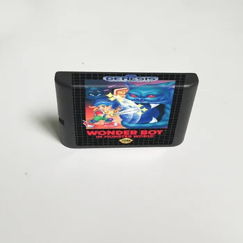 

Wonder Boy In Monster World - 16 Bit MD Game Card for Sega Megadrive Genesis Video Game Console Cartridge