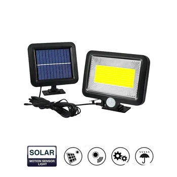 

PIR Motion Sensor Solar Light Outdoor Garden Light 56/30 LEDs Solar Power Pathway White Wall Lamp Waterproof Security Solar Ligh