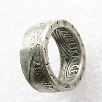 

Czech republic 1949 100koruny ‘Head' Stalin Coin Ring Handmade In Sizes 7-14