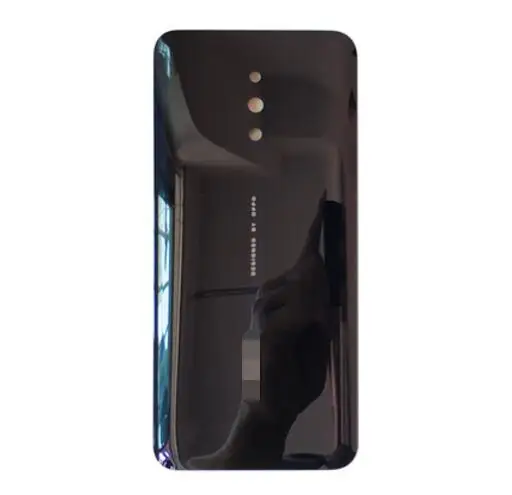 Для oppo reno высококачественный корпус батареи Чехол для reno Высокое качество задняя крышка - Цвет: black
