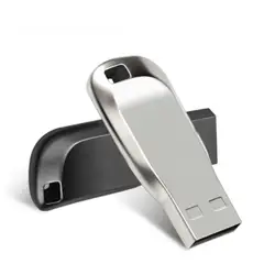 Mini clé USB 2.0 en métal, support à mémoire de 8GB 16GB 32GB 64GB 64GB, lecteur flash 