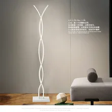 Скандинавские светодиодные напольные лампы для гостиной, спальни, кухни, напольный светильник, декоративный светильник для чтения, напольный прикроватный светильник