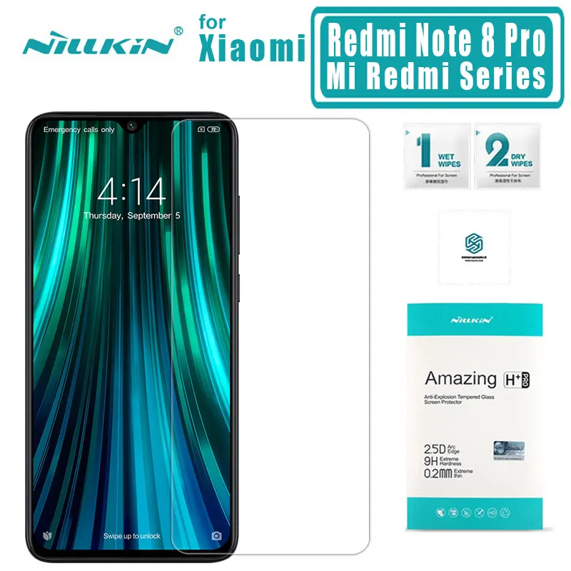 Nillkin для Xiao mi Red mi Note 8 7 6 5 Pro glass 9H+ Pro защита для экрана из закаленного стекла для Xiaomi mi 9 8 9T Pro CC9 9 8 SE glass