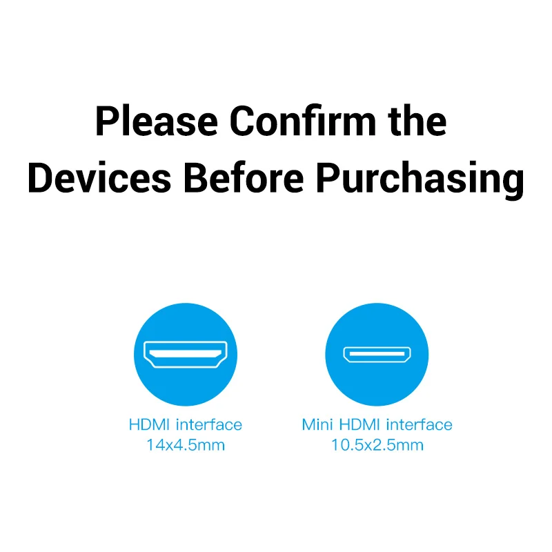 Vention высокоскоростной мини микро hdmi мужчин и женщин HDMI удлинитель синхронизация