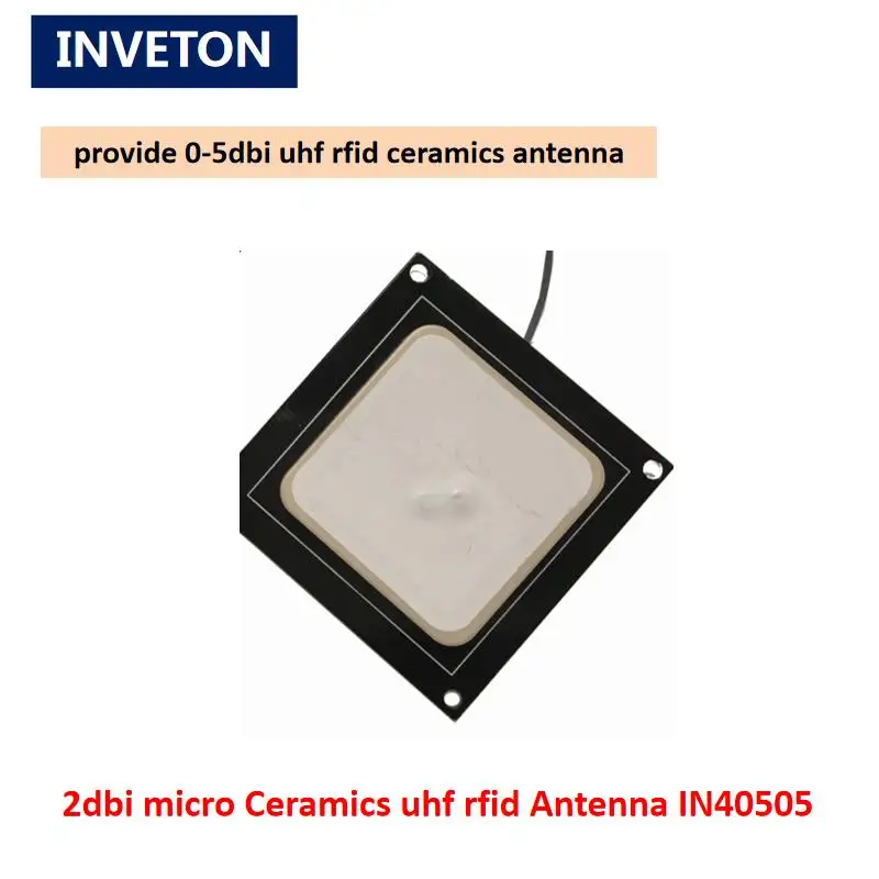 40*40 мм sma ipex 2dbi маленькая uhf rfid антенна керамическая для epc gen2 Настольный Ручной uhf rfid считыватель Встроенная система