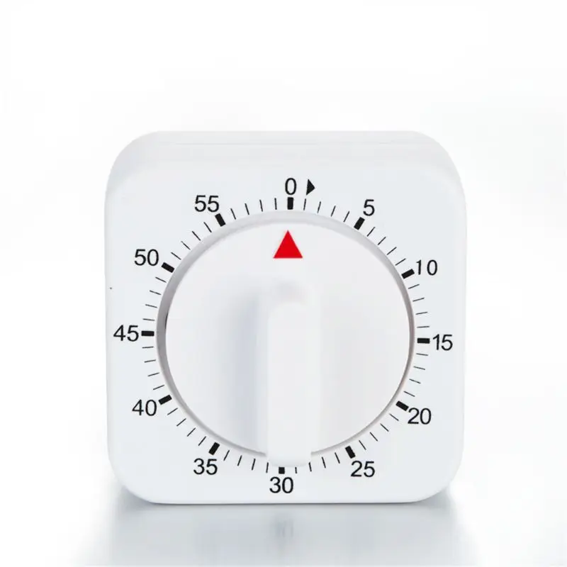 

Square 60 Minute Mechanical Kitchen Cooking Timer Alarm Food Preparation Baking G88A