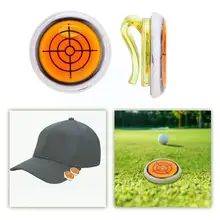 Golf Hat Clip Golf Slope Putting Level Reading Hat 24mm Clip Outdoor Sports Golf Accessories About Marker Useful Colorful P1r5