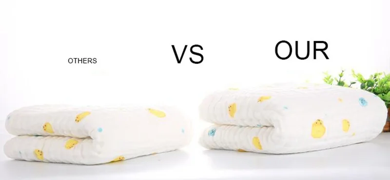 MOTOHOOD 9 Layers Cotton Bath Towel Kids Quilt Baby Blankets Newborn Bedding Photography Props Cotton Warm Blanket Swaddle (4)