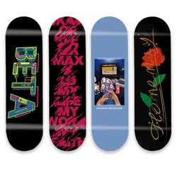 Anime Design Skateboard Hardware Aesthetic Double Rocker Skateboard Professional for Adults Tabla Skate Sports Equipment
