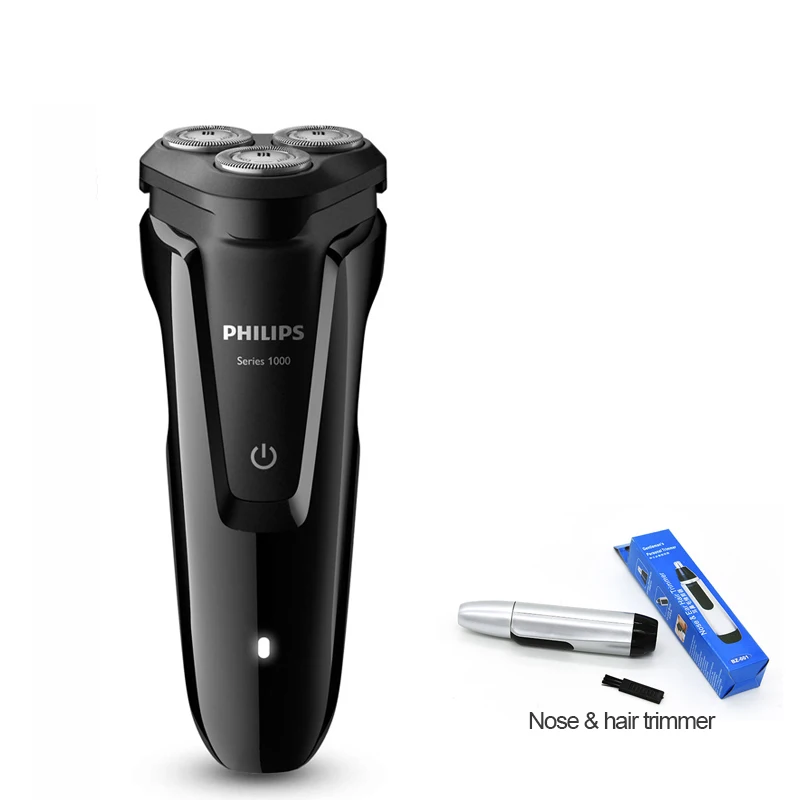 100% натуральная Электрическая Бритва Philips S1010 вращающаяся перезаряжаемая