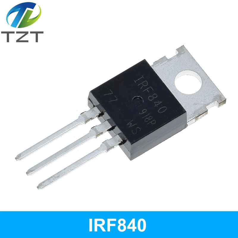 10PCS IRF510 IRF520 IRF530 IRF540 IRF630 IRF640 IRF730 IRF740 IRF830 IRF840 Transistor TO-220 TO220 – Detail 14