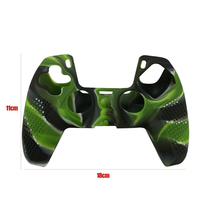 

Camouflage Skin Handle Sleeve Silicone Case Protective Cover for PlayStation PS5