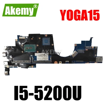 

ZIUS1 LA-B591P Laptop motherboard For Lenovo Thinkpad YOGA15 YOGA S5 Test original mainboard I5-5200U