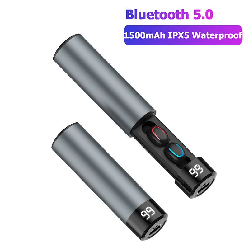 Q67 TWS беспроводные наушники 3D стерео мини Bluetooth наушники 5,0 с двойным микрофоном спортивные водонепроницаемые наушники Авто сопряжение гарнитура Q32 - Цвет: T4HE