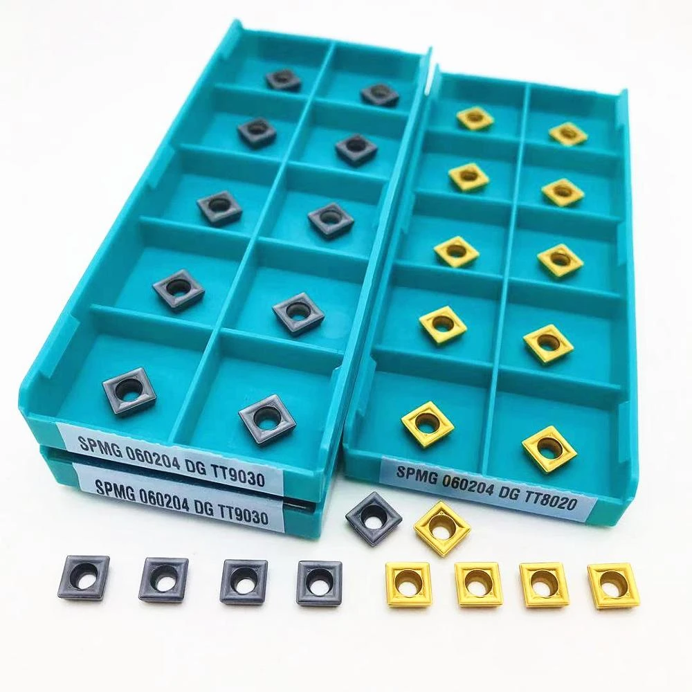 10pcs SPMG 060204 DG TT9030 CNC alloy carbide insert in U drill bits 10pcs SPMG 060204 DG TT9030 CNC alloy carbide insert in U drill bits