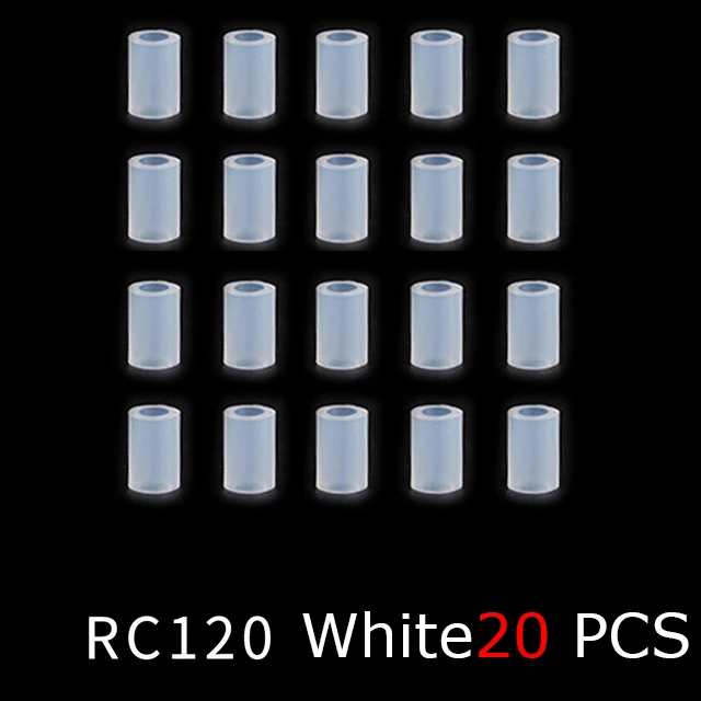 RC120 WHITE 20PCS RISK RC121 RC121 дорожный горный велосипед велосипедный кабель протектор для переключения передач тормозной кабель провод линия рамка защитная упаковка - Цвет: RC120 WHITE 20PCS