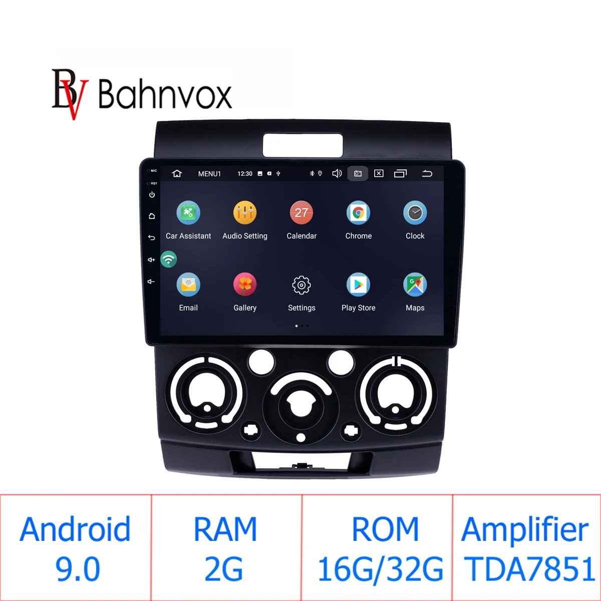" android 9,0 RAM2G Автомобильный gps dvd-плеер для Ford Everest/Ranger Mazda BT-50 автомобильный Радио Мультимедиа Навигация стерео головное устройство dsp