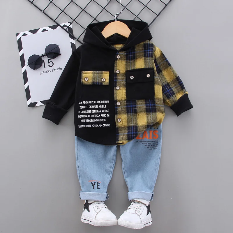 New Spring Children Fashion Clothes Baby Boy Girls Cartoon Shirt Pants 2Pcs/sets Kids Infant Costume Toddler Casual Sportswear