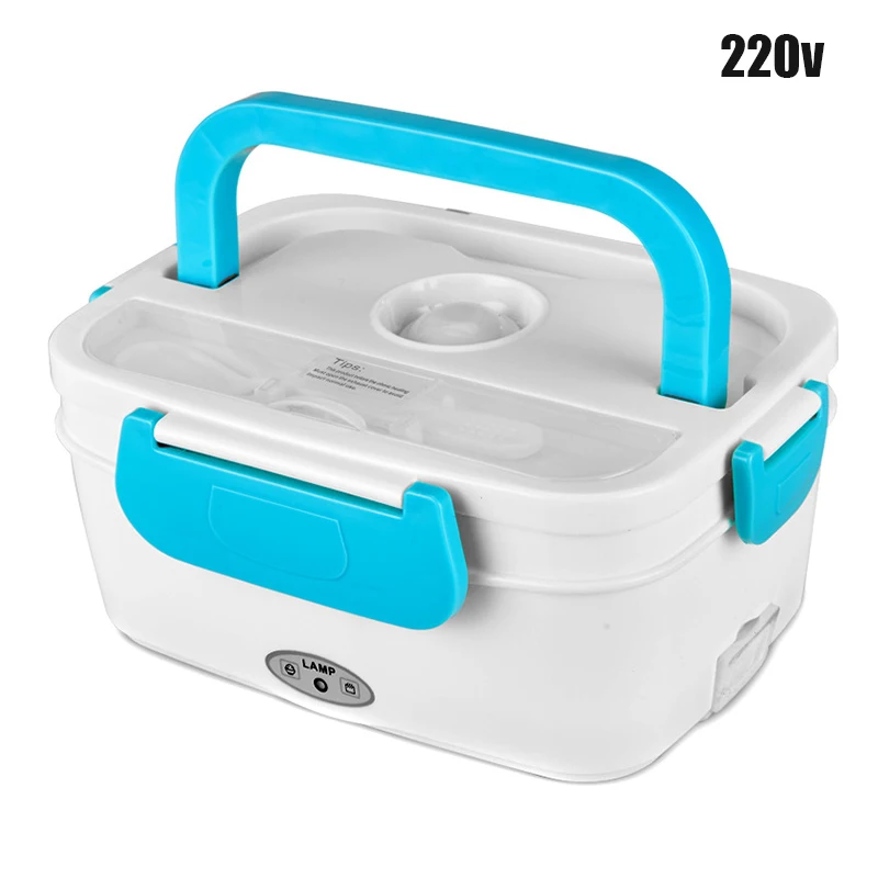 Portable Electric Food Heater Lunch Box Heating School Office Food Container Warmer 2019ing - Цвет: 220V