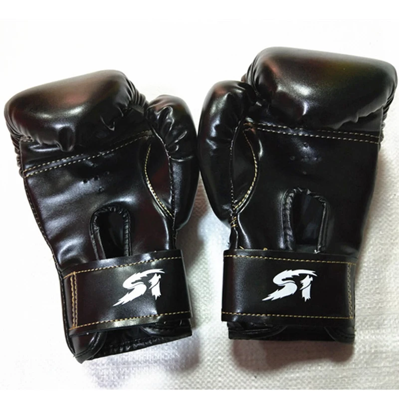 Детские перчатки из искусственной кожи боевые для ММА боксерские Sanda/каратэ/Муай
