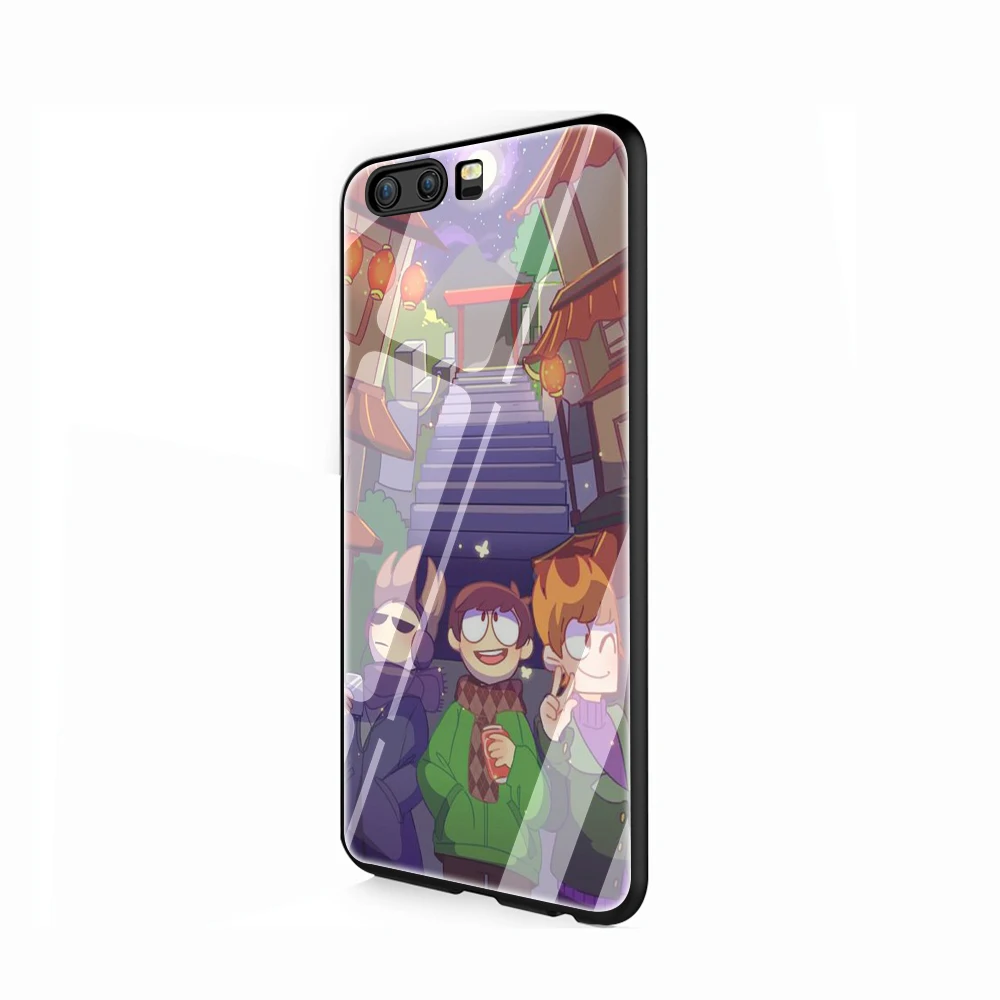 EWAU Eddsworld стеклянный чехол для телефона huawei P20 30 P Smart Mate20 pro Lite Honor9 10 Lite