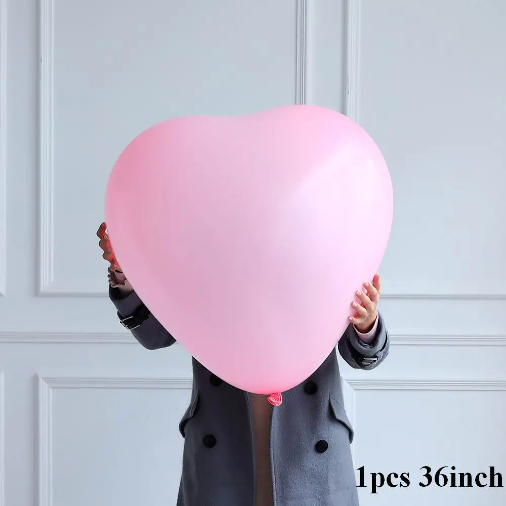 1pcs 36inch 75 см в форме сердца алюминиевые шары надувные из фольги украшения для свадебной вечеринки любовные буквы Globos День Святого Валентина Гелиевый шар - Цвет: 1pcs 36inch