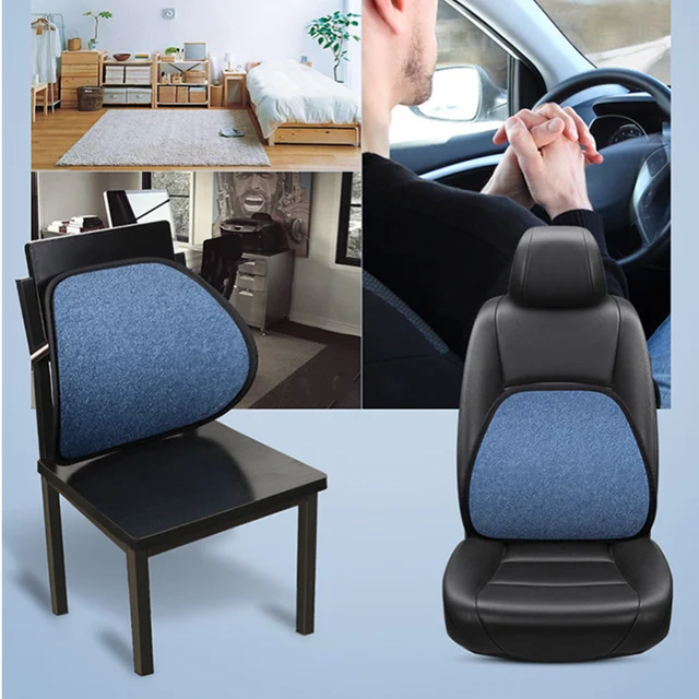 Memory Foam Office Chair Seat Cushion  Memory Foam Lumbar Support Car -  1pc Memory - Aliexpress