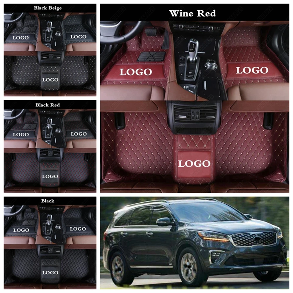 Автомобильные коврики на заказ для Kia Rio 3 Forte Sedona Ceed Soul Stinger Niro Optima Sorento Sportage |