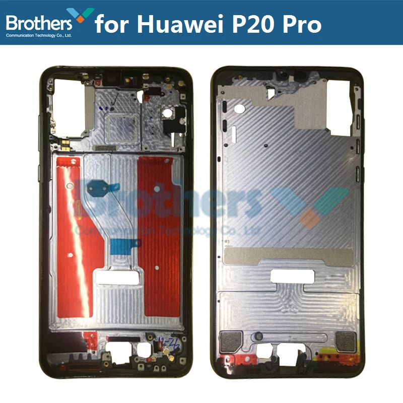 

Front Frame for Huawei P20 Pro LCD Frame Front Housing for Huawei P20 Pro LCD Bezel Without Buttom Phone Replacement Repair Part