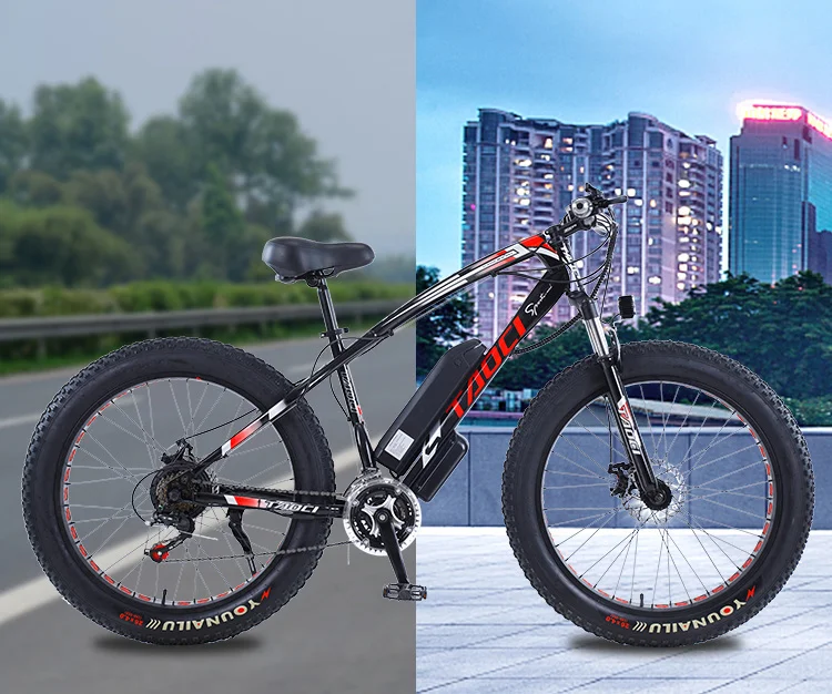 Electric Mountain Fat Bike 350W 36V 