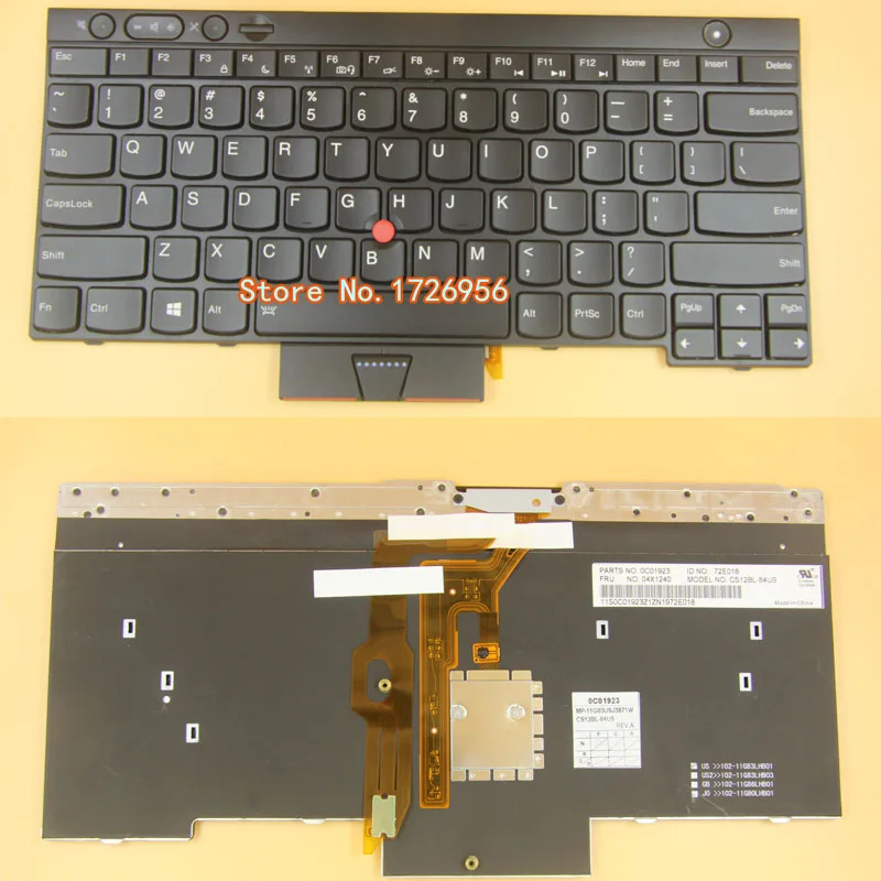 US English Backlit Backlight Keyboard for Thinkpad X230 X230i X230T (X230 Tablet) 04X1240 | Компьютеры и офис
