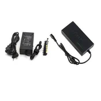 

12V-24V 7 Gears Adjustable Laptop Power Adapter Notebook Computer 8 Jacks Adapter Power Supply EU Plug