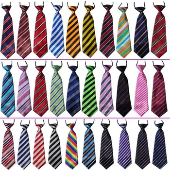 

100PC/Lot Stripes Large Dog Ties For Big Dogs Neckties Pet Bowties Dog Grooming Accessories