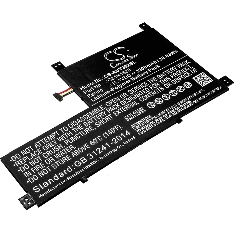 Cameron sino 3300 мАч батарея для Asus T302CHI-2C трансформатор Книга T302 трансформатор Книга T302CA, 0B200-01930000 C31N1525